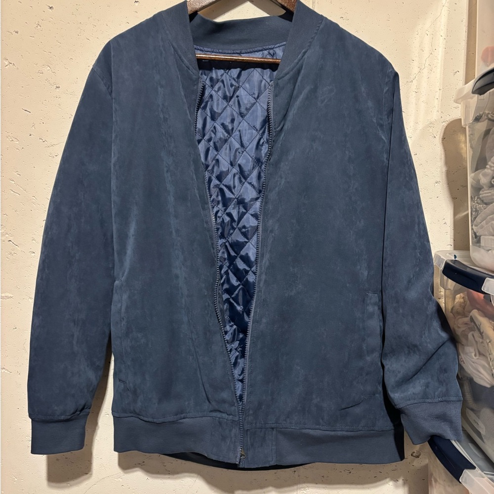 Dapper Boi Quilted Navy Jacket